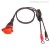 OptiMATE CABLE O-01 - Weatherproof battery lead, powersport
