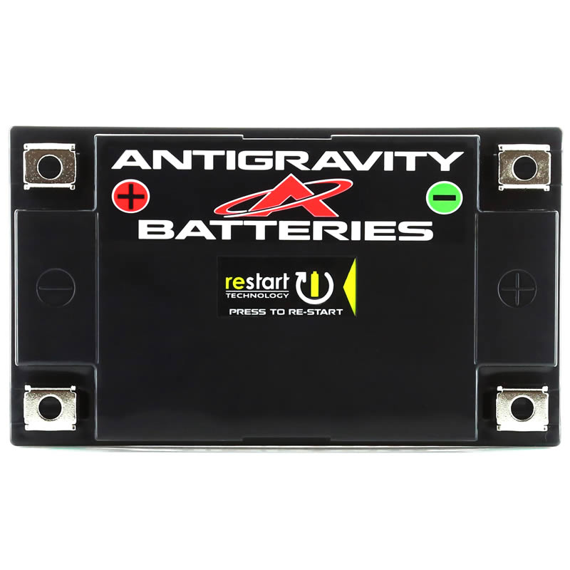 4 Terminal Motorcycle Battery, Antigravity Re-Start & BMS