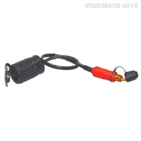 OptiMATE CABLE O-16 Adapter, AUTO socket to BIKE plug
